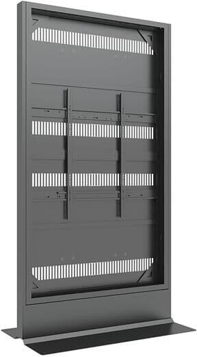 MULTIBRACKETS Totem M Pro Series Enclosure 98 Floorbase Covered