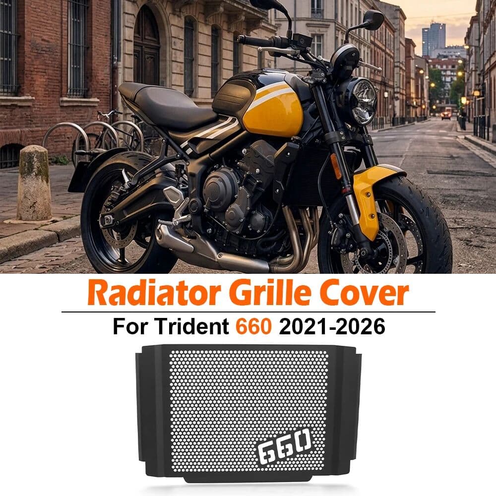 NONE For Trident 660 Trident660 2021-2026 2025 2024 2023 Motorcycle Radiator Grille Protective Guard Cover Net Oil Cooler Protector