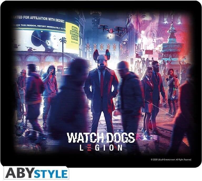 Watch Dogs Legion Hiirimatto 23.5 x 19.5 cm