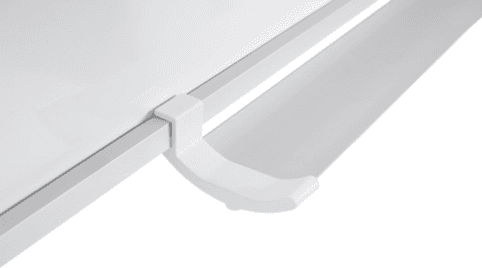 Bi-Office Biela popisovacia magnetická tabuľa na stenu LUX, 1800 x 1200 mm
