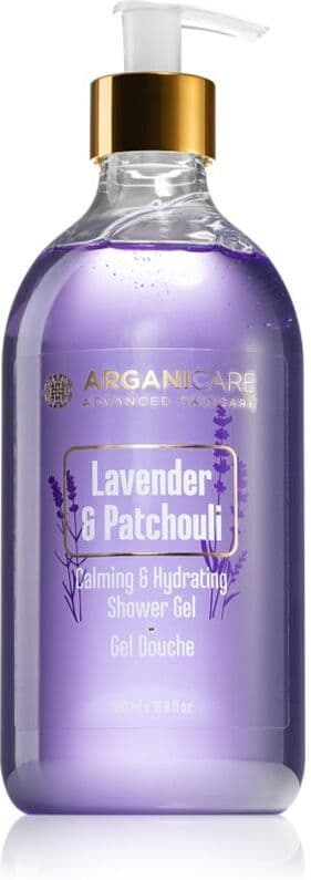 Arganicare Lavender & Patchouli gel de douche apaisant 500 ml