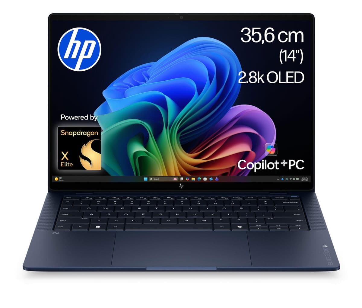 HP Inc. HP EliteBook X G2q Snapdragon® X2 Elite X2E-90-100 Notebook Next Gen AI PC 35,6 cm (14") DL9Z3ET#ABD