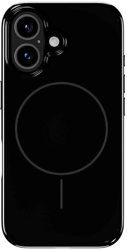 iPhone 16 Holdit Mono Case - MagSafe Kompatibel - Black / Gray