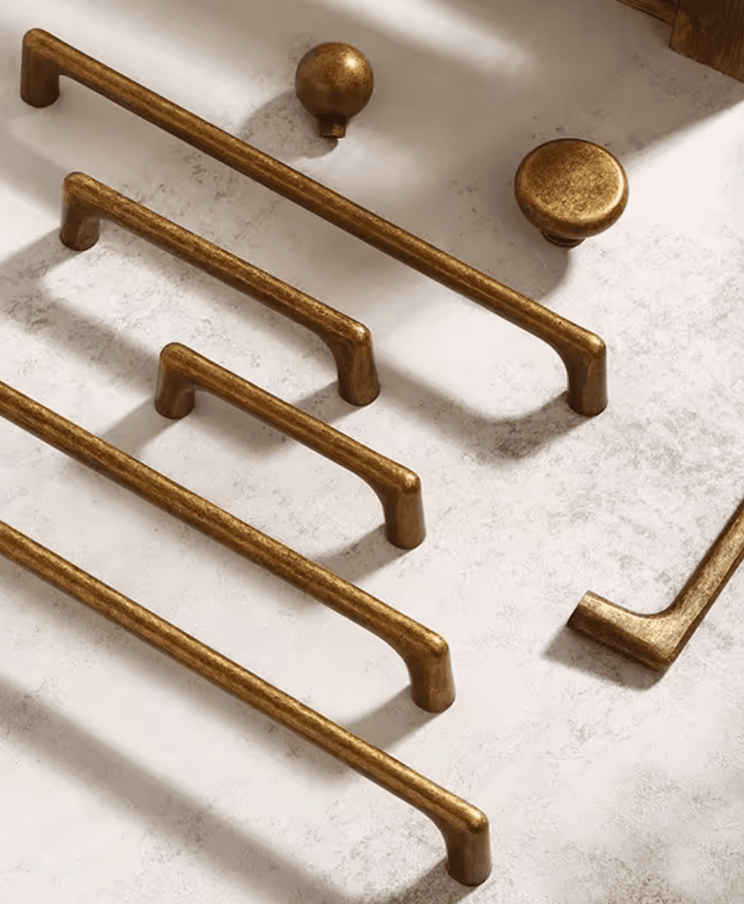 Håndtak / Knott, Metall, "Langham Antique" Knott, 96...320mm – 320 Mm – 320 Mm