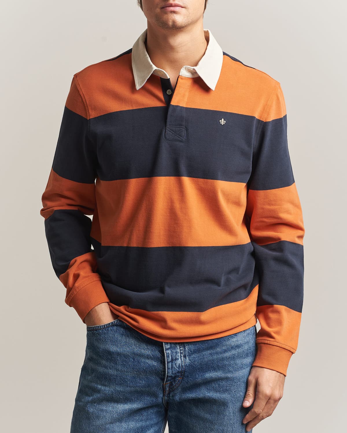 Morris Graham Rugger Orange men M Orange