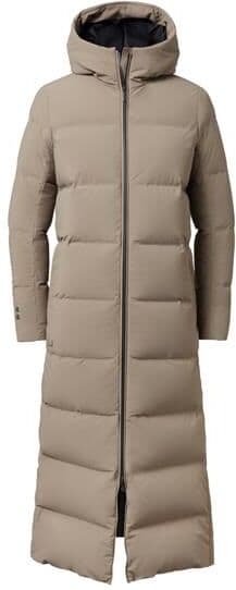 UBR Womens Infinity Down Coat, Dark Sand XL