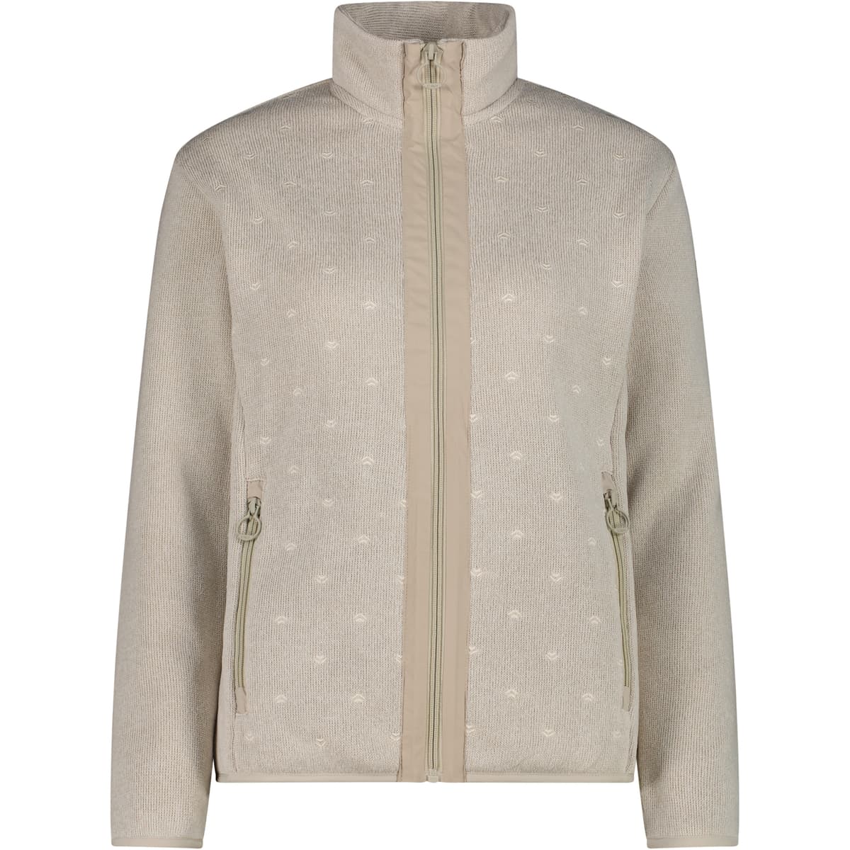 CMP Damen Fleecejacke beige Größe M Lifestyle