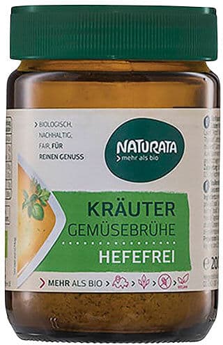 Naturata Gjærfri Urtebuljong med Krydderurter Økologisk   200 g