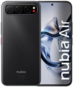 Zte NUBAIRSB 17,2 cm (6.78'') Doppia SIM Android 15 5G USB tipo-C 8 GB 256 GB 5000 mAh Nero