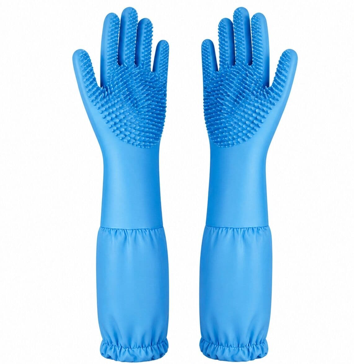 INF Gants de massage pour bain en silicone pour chats et chiens, avec retrait des poils morts