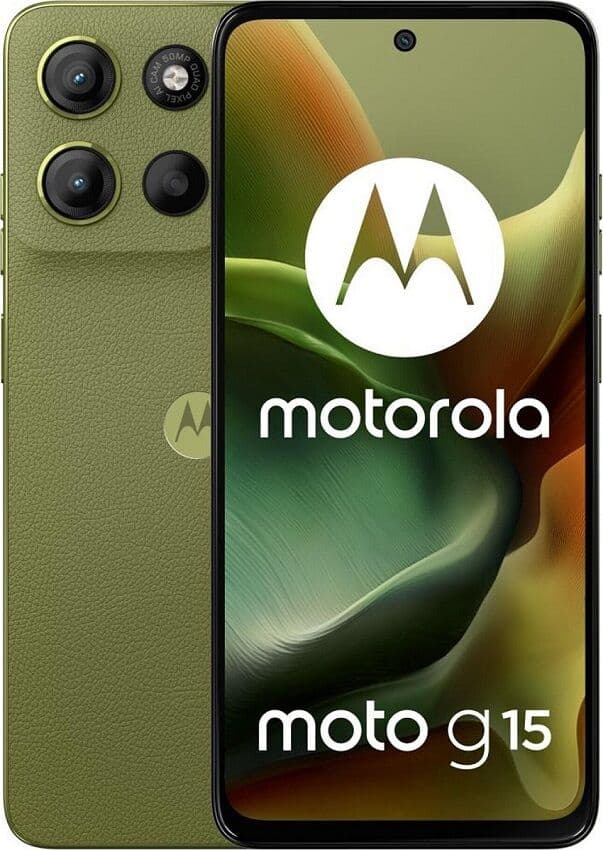 Motorola Moto G15 4G, 6,72", 8 GB/128 GB, doble SIM (verde)