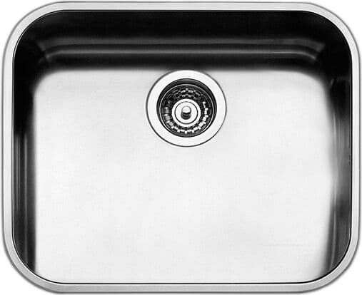 apell Fe500ubc Lavello Cucina 1 Vasca Sottotop Larghezza 53.9 Cm Materiale Acciaio Inox Finitura Spazzolata - Fe500ubc Serie Ferrara