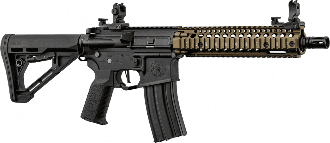 Lancer Tactical MK18 Gen3 ETU/MOSFET AEG - Svart/Brons