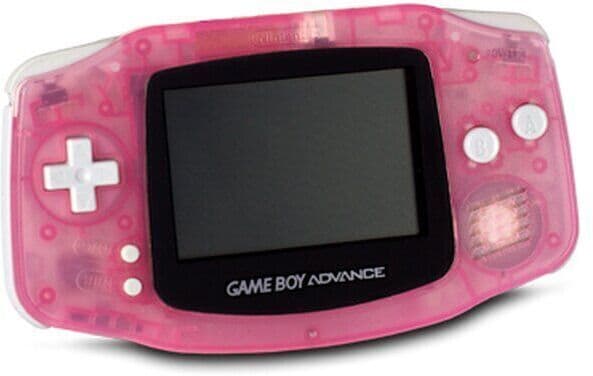 Nintendo Game Boy Advance   Transparent Röd
