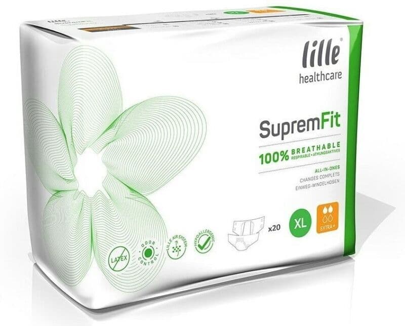 Lille Healthcare Lille Suprem Fit Extra Plus XL - 4 paquets de 20 protections