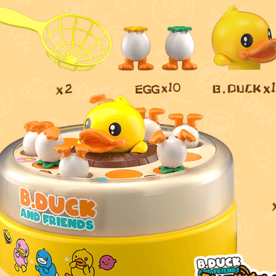Multisell Products Hub Children Bouncing Turntable Duck Toy, Puzzle For Concentration Training And Parent Child Interaction 1 Set