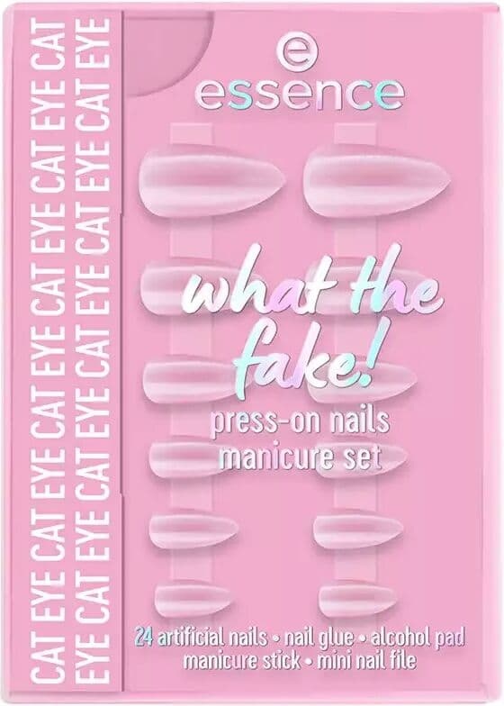 Essence What The Fake! Press-On Nails 6-Piece Set 02-Cat Eye