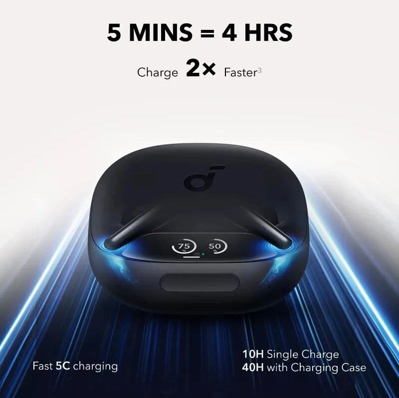 Anker Soundcore Original  Arrival Liberty 4 Pro Wireless Bluetooth TWS Earbuds LDAC Hi-Res Noise Cancelling Sport Earphone