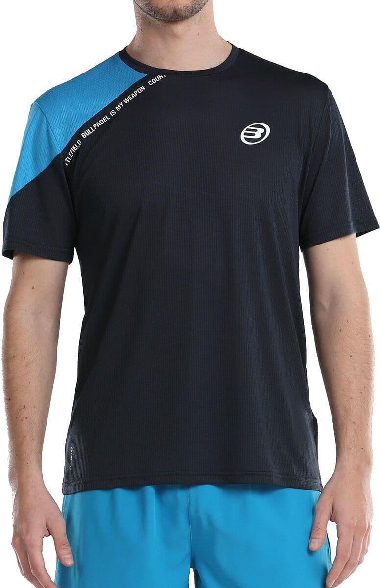 Bullpadel T-shirt Afamo Blue/Black, L
