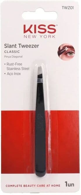 Kiss Ksny Premium Precision Slant Tip Tweezer Pinça Depilar