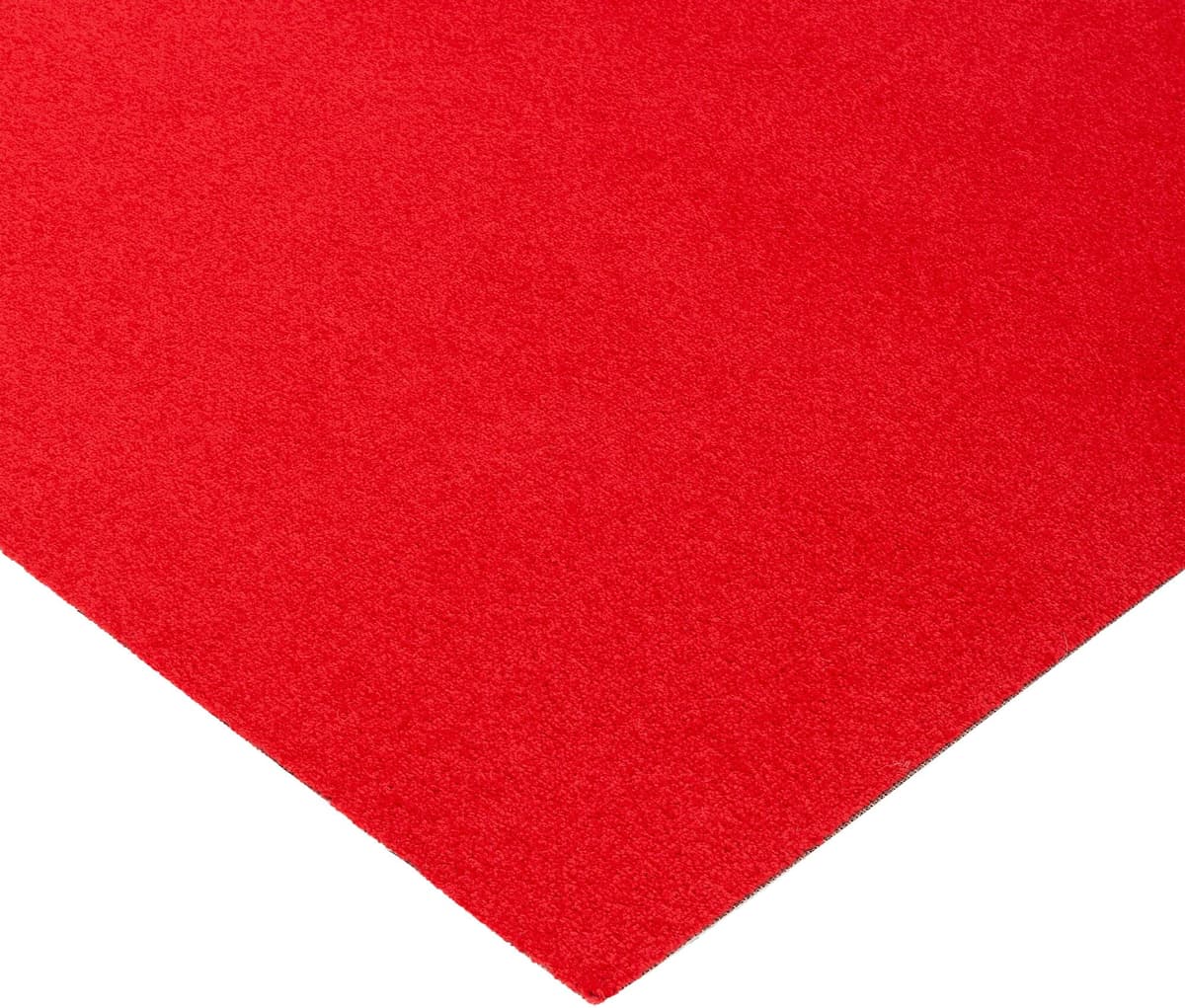 Teppichboden GOODPRODUCT "Zephyra, Schlinge, Gesamthöhe 8 mm, Made in Netherlands", rot (knallrot), B:400cm L:325cm, Kunstfaser, Teppiche, Teppichboden, Uni Farben, Breite 400 cm, strapazierfähig, Wohnzimmer, Schlafzimmer knallrot B : 400cm 1 Stk., L: 325