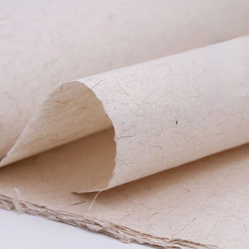 suvtoper Chinese Pure Mulberry Paper Handmade Plant Fiber Half Ripe Xuan Paper Calligraphy Painting Rice Paper Papel Arroz Brush Writing