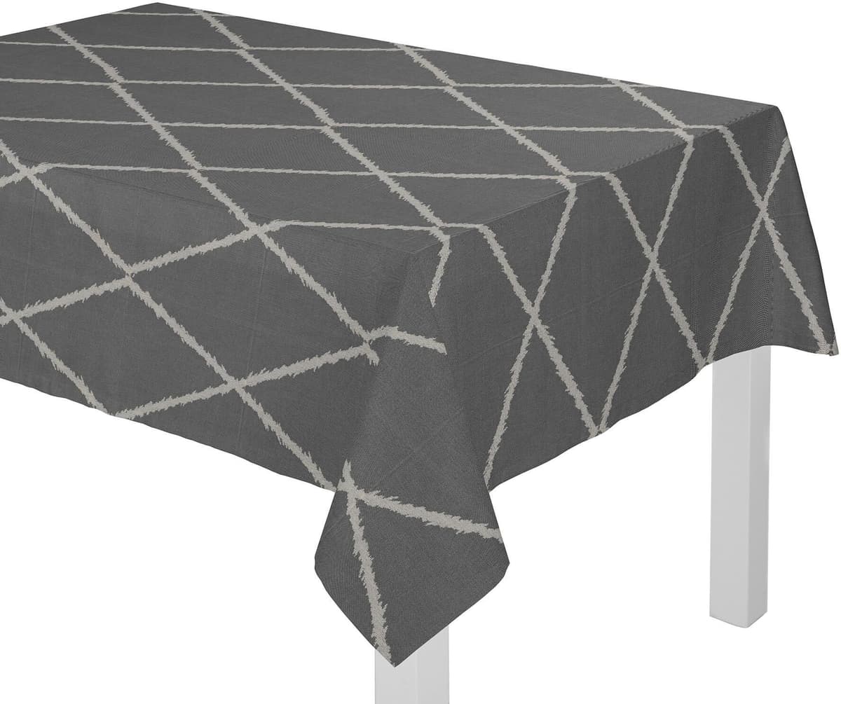 Tischdecke ADAM "Casket Valdelana" Gr. 1, grün (olivgrün), B:80cm L:80cm, Bio-Baumwolle, Tischdecken, Tischdecke, aus 100% Bio-Baumwolle olivgrün B/L: 80cm x 80cm, 1 Stk., eckig