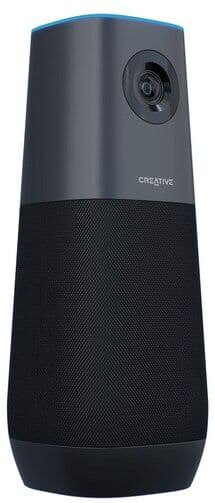 Creative Webcam Live! Meet 4K (Reacondicionado Grado A). Negro / Gris