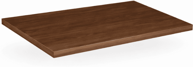 B2B Partner Stolová deska 1200 x 800 x 25 mm, ořech