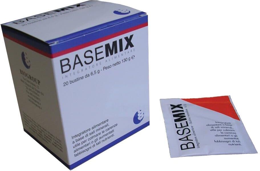 BIOGROUP SpA SOCIETA' BENEFIT BASEMIX 20 BUSTE 6,5G