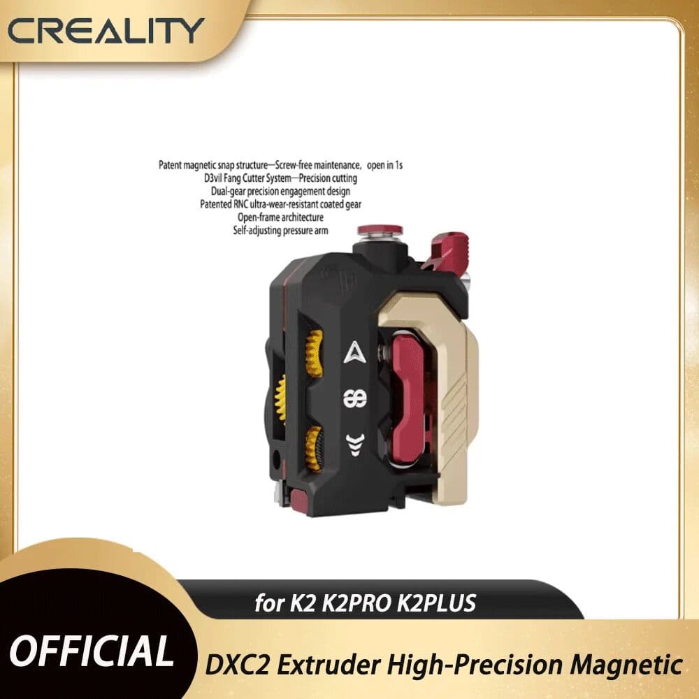 NONE Creality Devil Design DXC2 Extruder High-Precision Magnetic Quick-Release Upgraded Extruder for K2 K2PRO K2PLUS