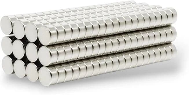 Polysmart Round Neodymium Magnet N52 5x3mm