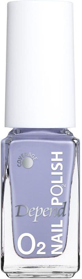 Depend Cosmetic O2 Earthy Paradise A843 - 5 Ml.  Minilak O2 Negler Neglelakk Skjønnhet