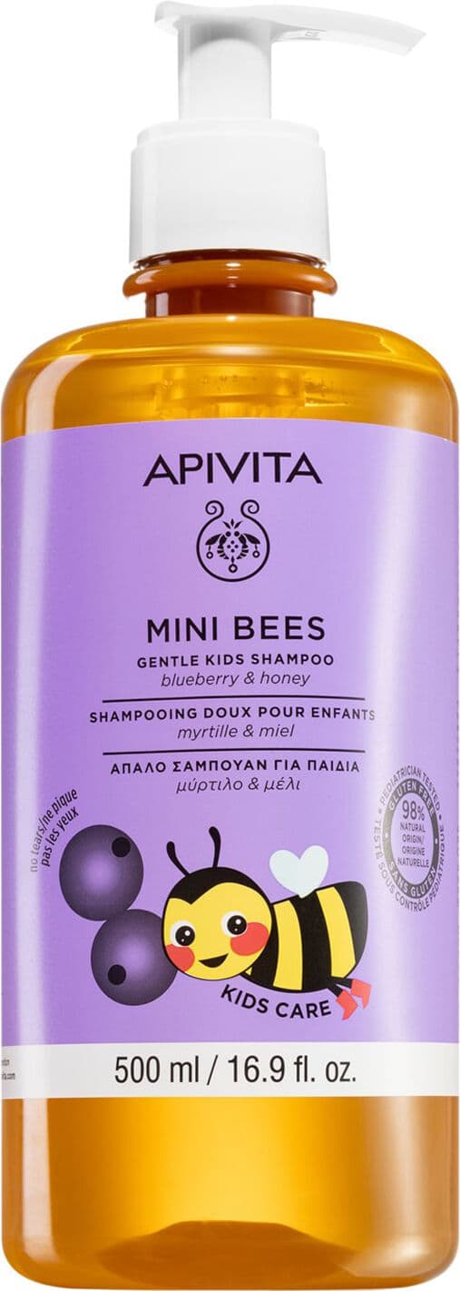 APIVITA Mini Bees Gentle Kids Shampoo 500ml