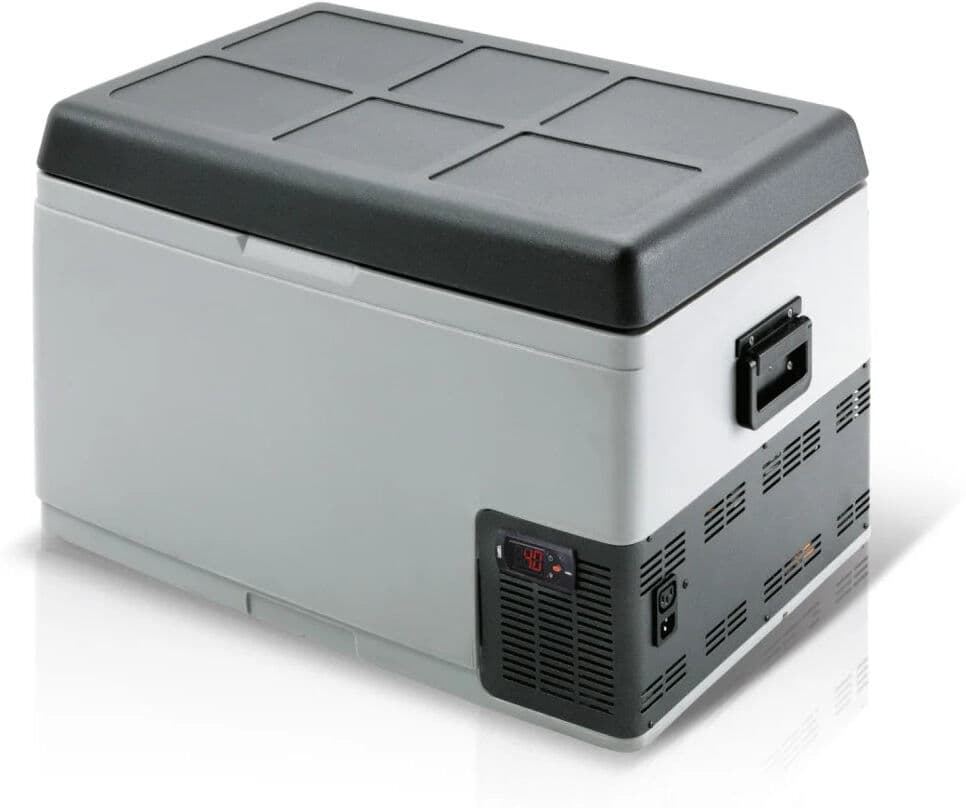 Ⓜ️🔵🔵🔵 Vitrifrigo C65L - Frigo-Freezer Portatile, Termostato Elettrico Led, 65 L, Grigio