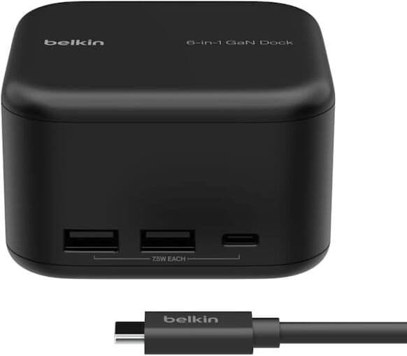 USB-C 6-in-1 Core Gan Dock