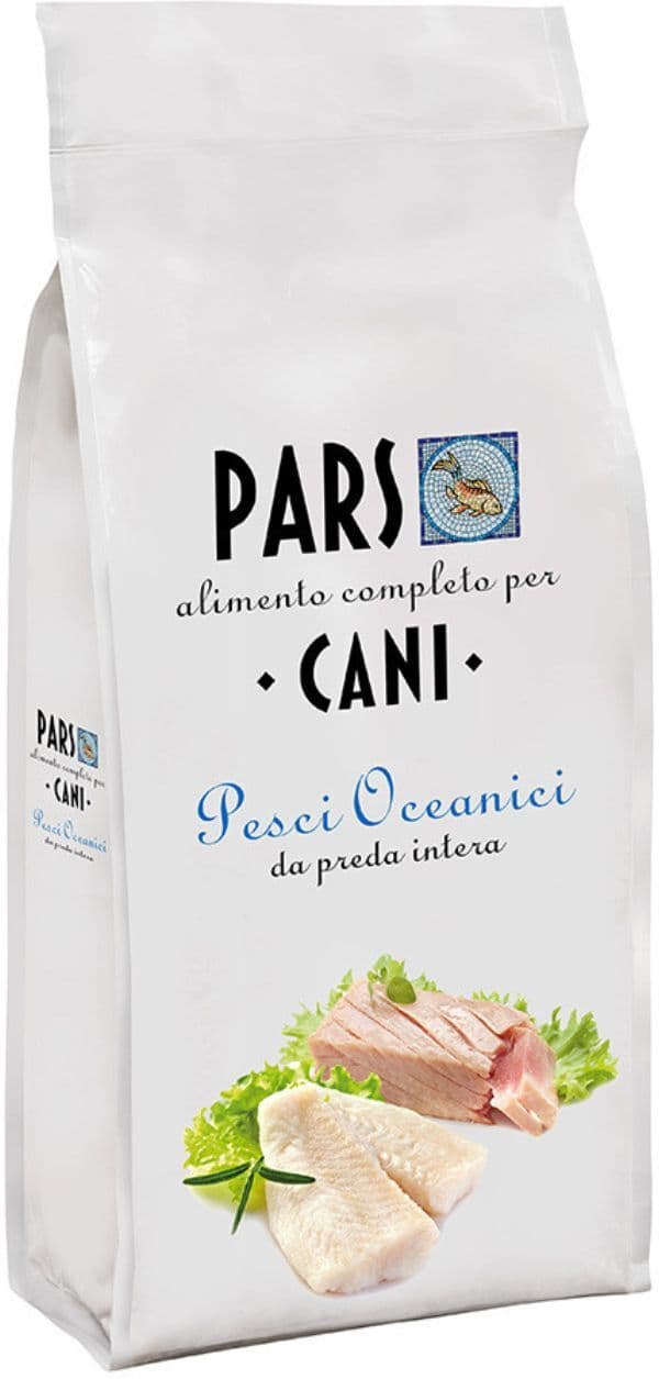 Pars Crocchette Pesci Oceanici da Preda Intera per Cani