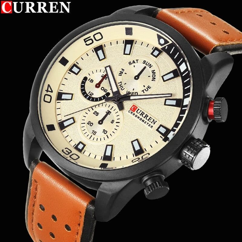 CURREN 8250 Stylish Watch Men Luxury Brand Men's Quartz-Watch Waterproof Clock Men Wrist Watches Relogio Masculino Reloj Hombre