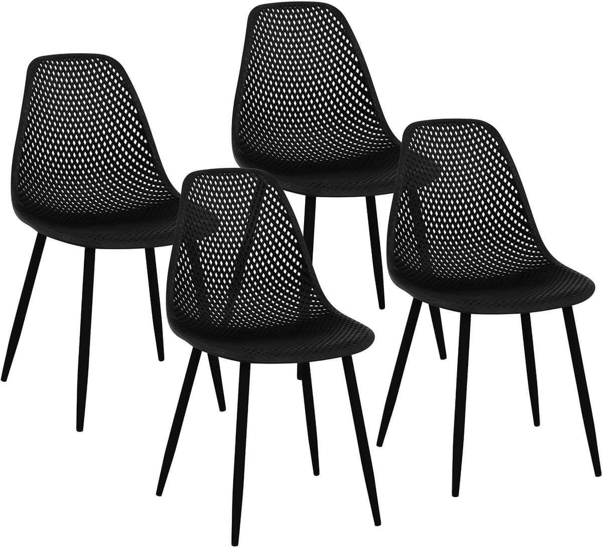 Fromm & Starck Tuoli - 4-sarja - enintään 150 kg - istuin 46 x 51,5 cm - musta STAR_SEAT_13