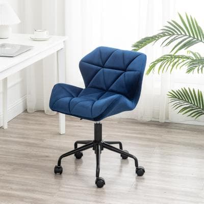 Kodotan sofa Eldon Diamond Tufted Adjustable Swivel Office Chair, Yellow