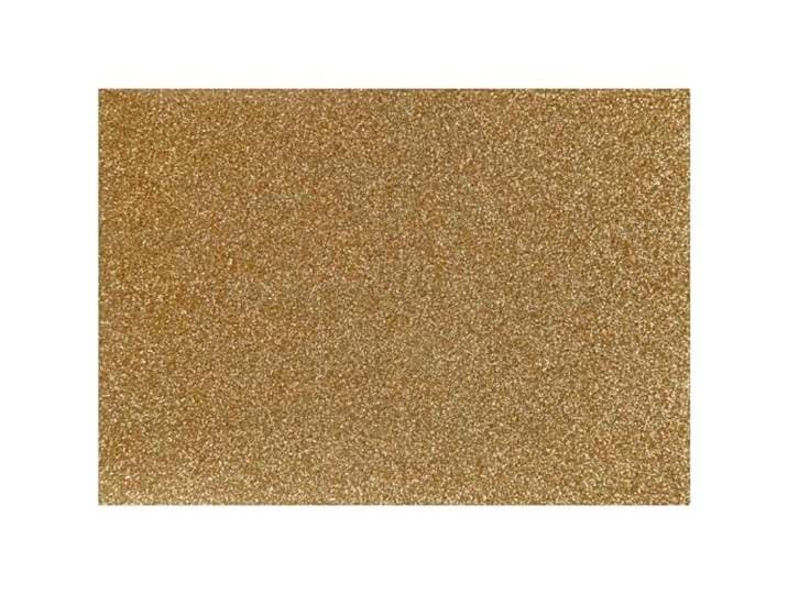 Opstrijkfolie, A5 14,8x21 cm, goud, glitter, 1vel