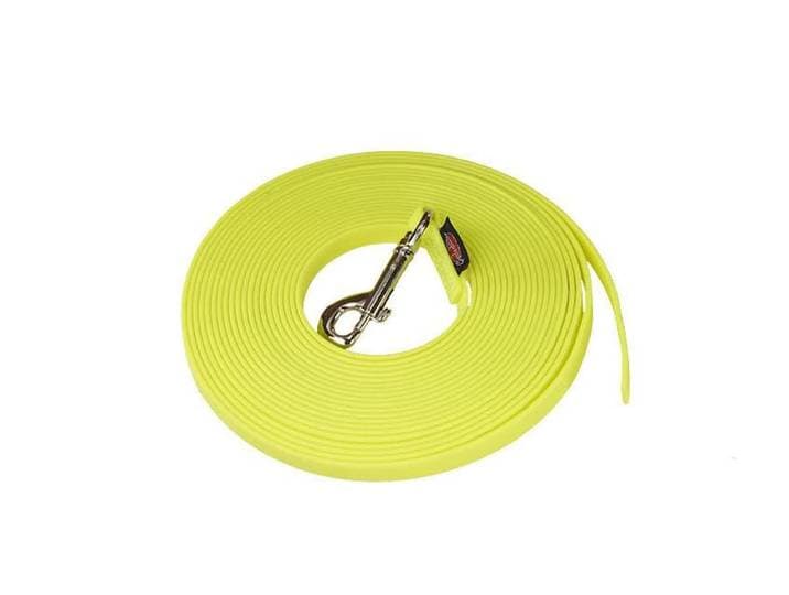 Hundeleine Biothane, 10 m / 16 mm, Gelb , gelb, B:1,6cm L:10m, Polyester, Leinen, Hundeleine