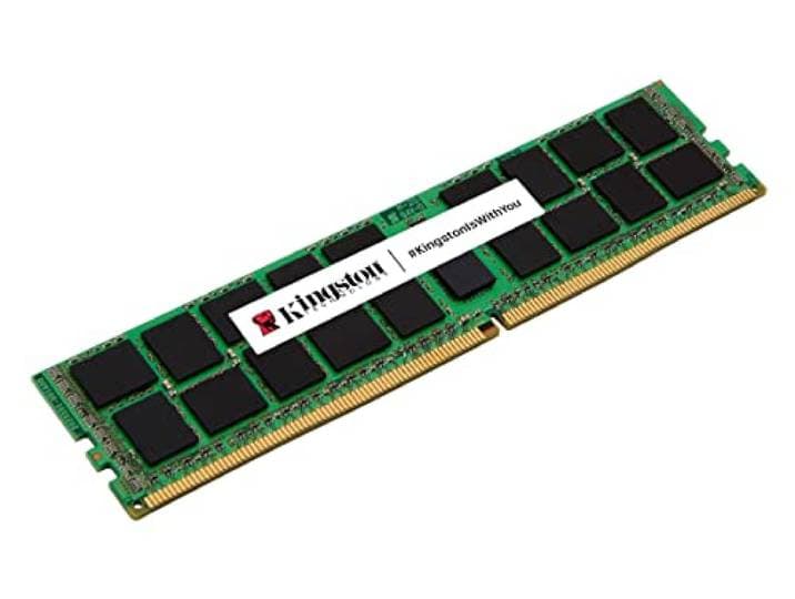 Kingston Branded Memory DDR4 32GB 2666MT/s CL19 ECC Registered DIMM 2RX4 Servergeheugenmodule - KTH-PL426/32G