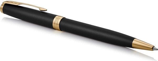 Parker Sonnet Matte Black Gt Kuglepen   M