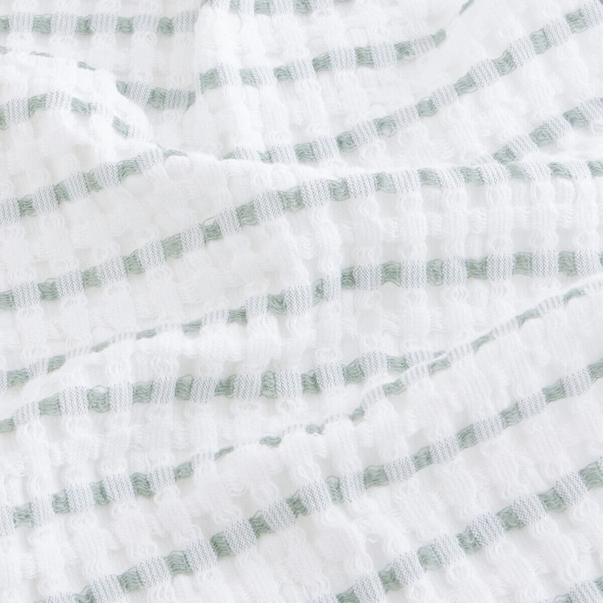 LA REDOUTE INTERIEURS Drap de bain en coton nid d'abeille, TIFLI RAYÉ