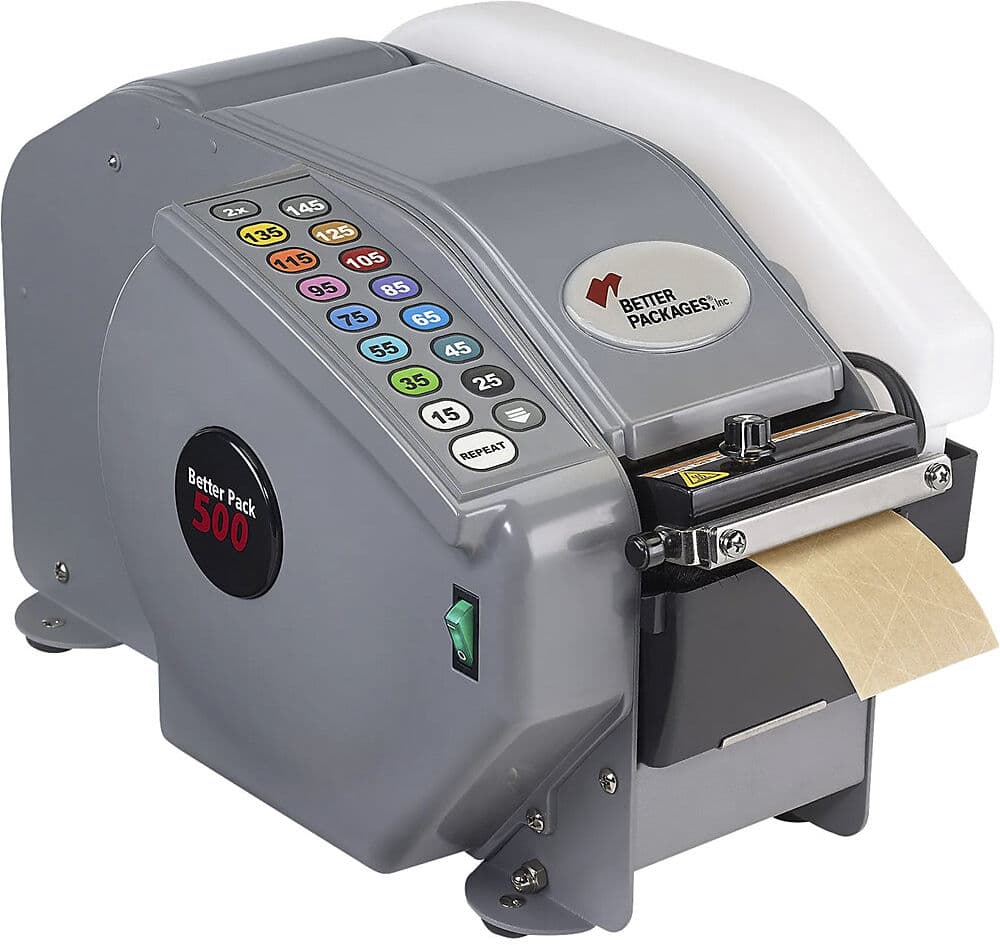 kaiserkraft Nassklebestreifengeber VARIO 500M, Vollautomat, für Bandbreite 40 - 80 mm