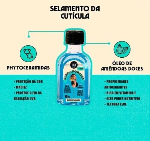 Lola Cosmetics Danos Vorazes Óleo Reparador 50ml