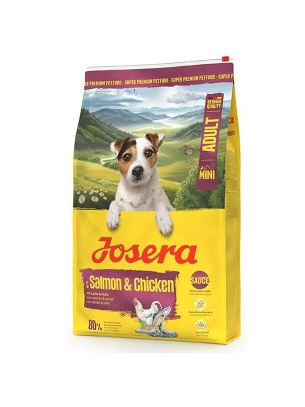JOSERA Mini Lachs & Huhn - Trockenfutter für Hunde - 10kg