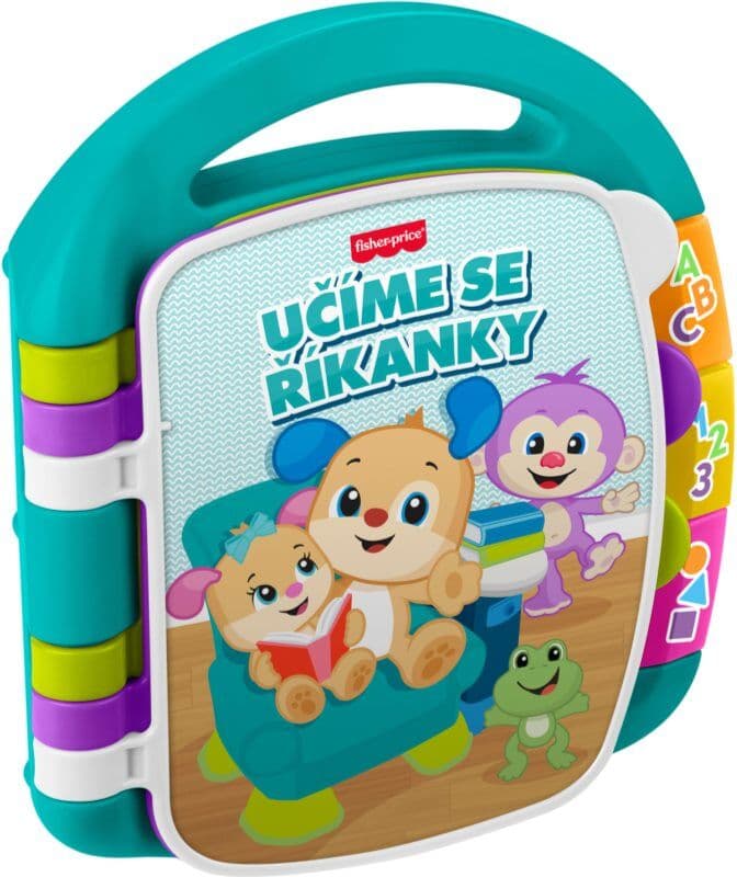 Fisher-Price Musical Book Czech Version educatief boekje met contrasterende kleuren 1 st