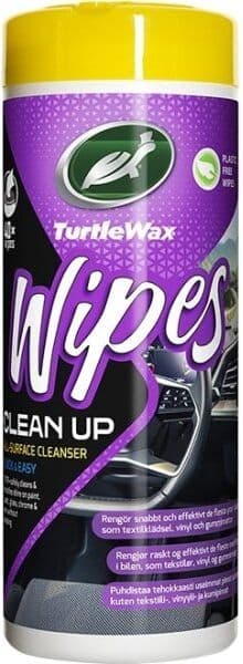 Turtle Wipes Til Bilrens - 40 Stk.